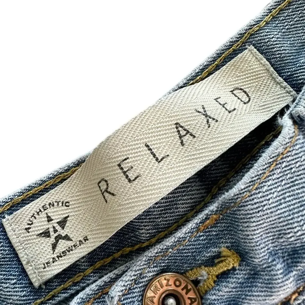 Arizona Jean Co Authentic Jeanswear Relaxed Light Wash Jeans 46 x 30